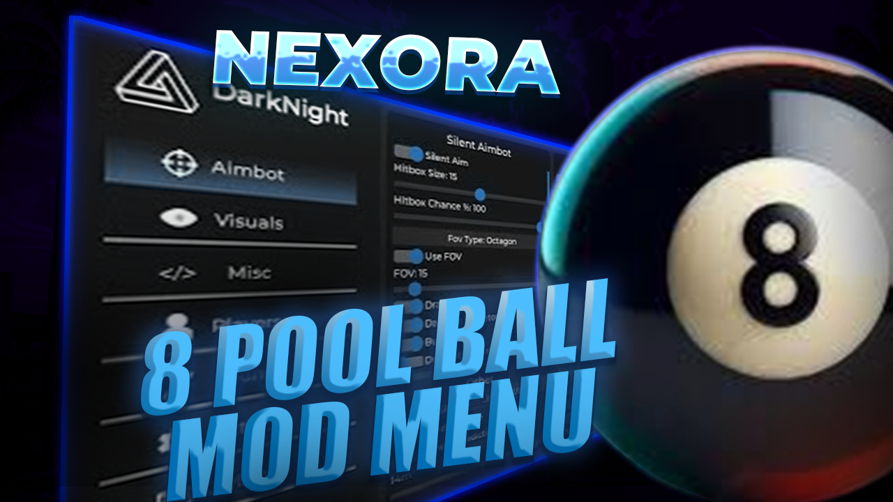 8 Pool Ball Mod Menu