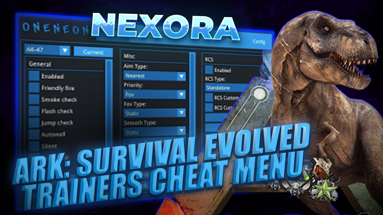 ARK: Survival Evolved Trainers Cheat Menu