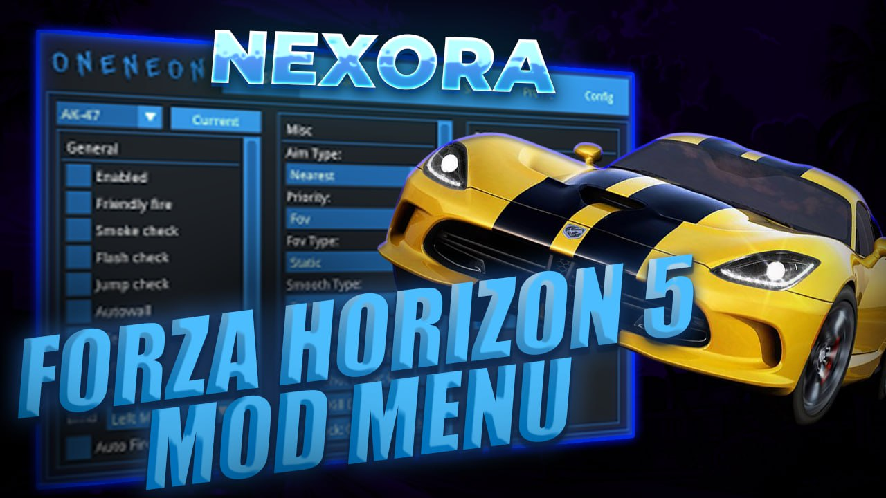 Forza Horizon 5 Mod Menu